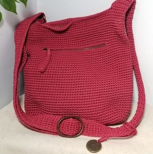 💥PRICE DROP💥The Sak Red Crochet Cross-body Bag